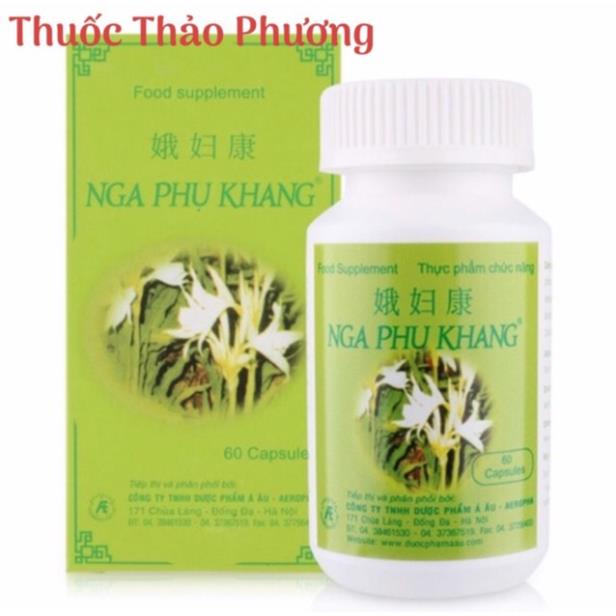 [GIÁ GỐC] Nga Phụ Khang cải thiện u nang buồng trứng hộp 60 viên