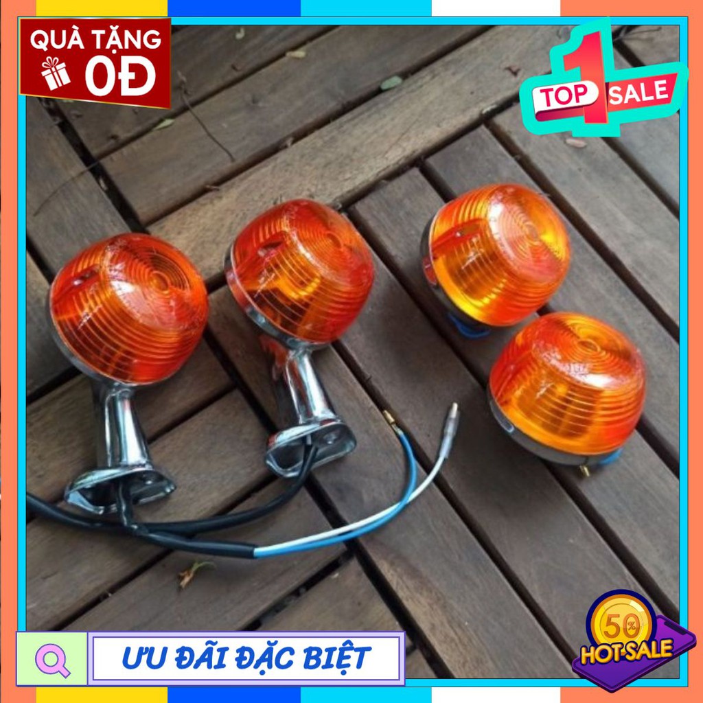 Miễn phí vận chuyển 50k - Cặp xi nhan trước sau xe CuB 79 81