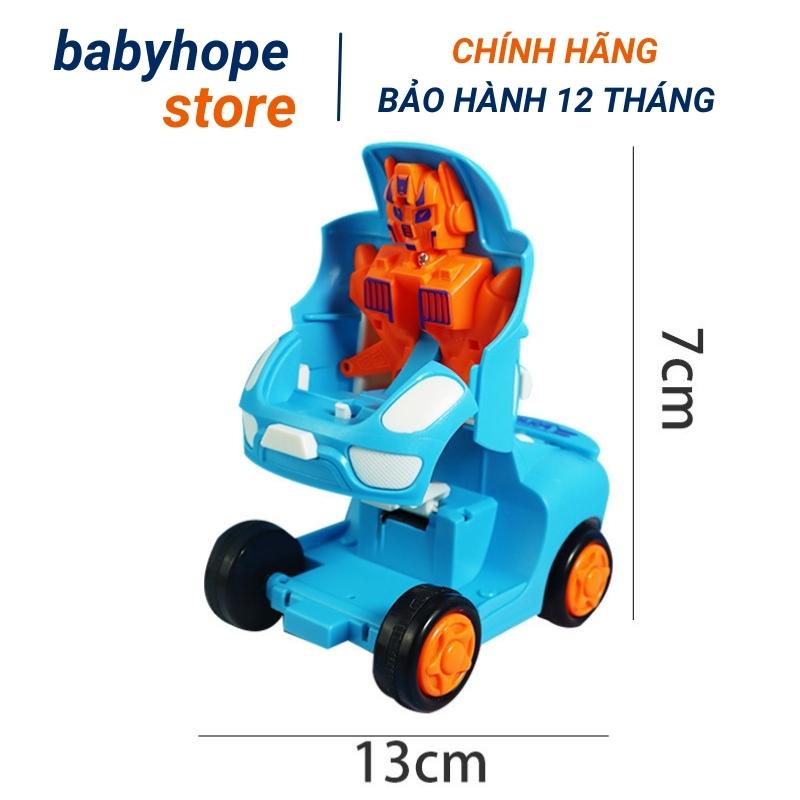 Oto đồ chơi biến hình cảnh sát người máy robot Robocar Poli, Đồ chơi cho bé BABYHOPE
