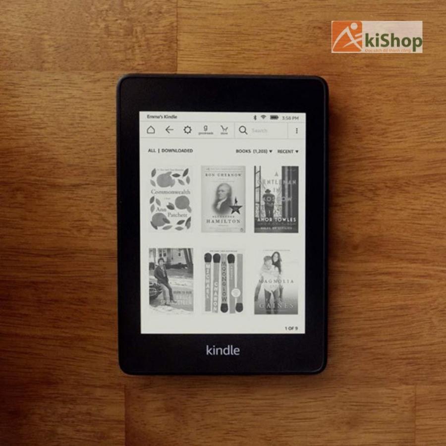 Máy đọc sách Kindle Paperwhite 4 (10th) 32GB chính hãng cao cấp có kính Akishop