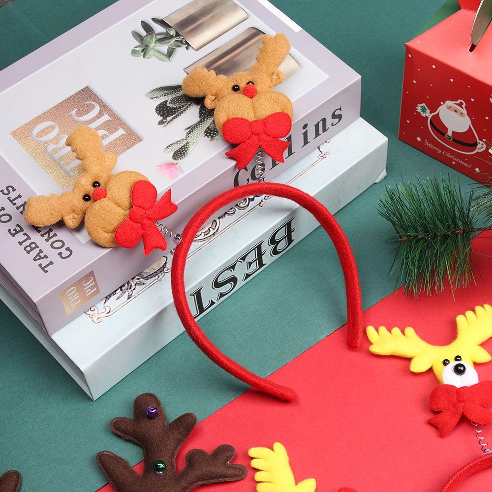 Băng Đô Cài Tóc Hình Sừng Hươu Hoạt Hình Dễ Thương