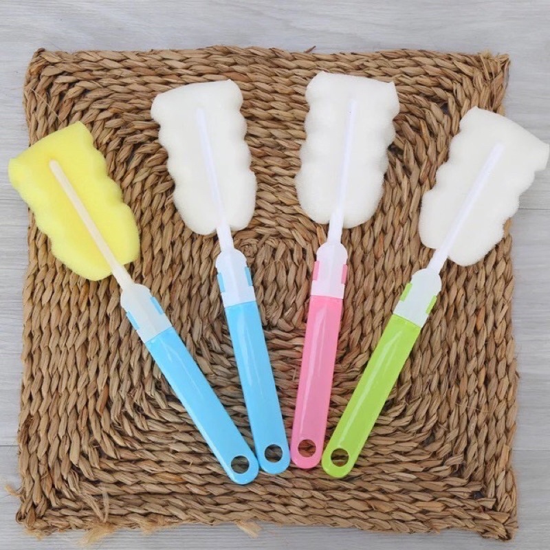 Cọ rửa ly cốc bình detox đa năng , Cây cọ rửa bình sữa tiện lợi