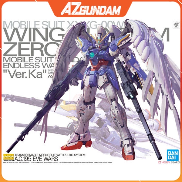 Mô Hình Lắp Ráp MG WING GUNDAM ZERO EW Ver.Ka Tỉ lệ 1/100, Chính Hãng Bandai - Nhật Bản