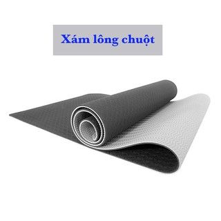 [BIG SALE❤️]THẢM TẬP YOGA_THẢM TẬP GYM TPE 6MM 2 LỚP