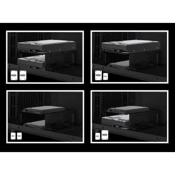 Vỏ Case Xigmatek Fadil 1F Black M-ATX, TẶNG 1 FAN LED new chính hãng