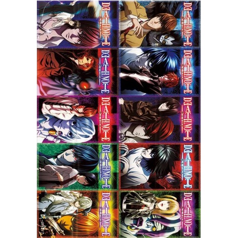 Bộ 8 Tấm Áp Phích Hoạt Hình Death Note Chất Lượng Cao