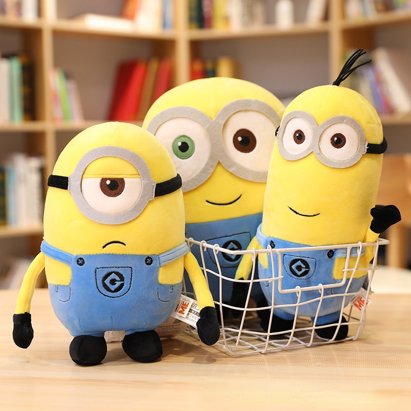 Thú Nhồi Bông Hình Minion Hoạt Hình 25/30/37CM