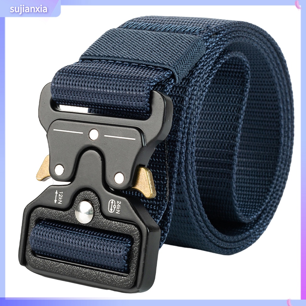 Sujianxia| Thắt Lưng Thể Thao Thoáng Khí Nhanh Khô Màu Trơn Có Thể Điều Chỉnh
