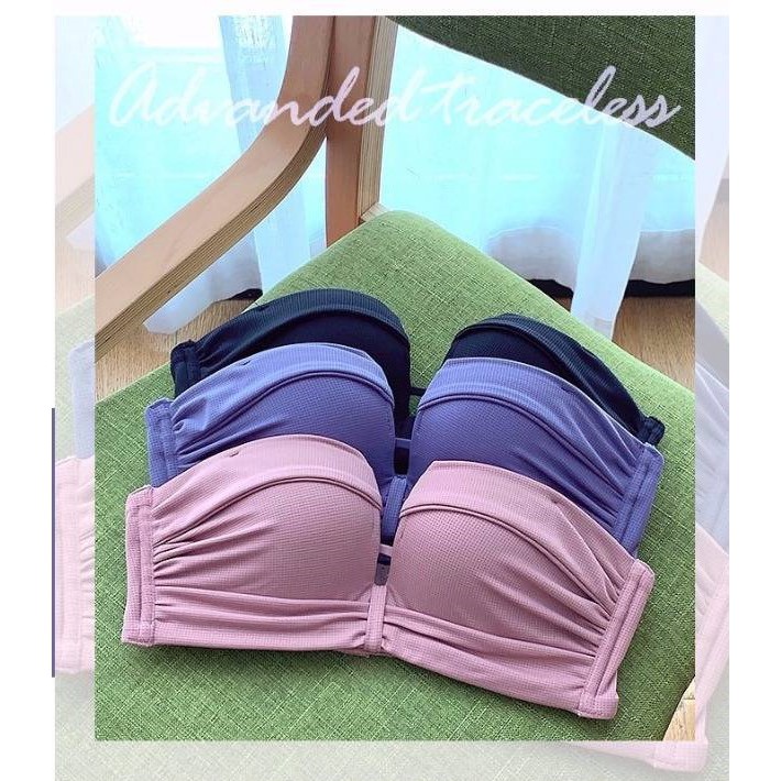 Áo lót cúp ngang nâng ngực đệm vừa không gọng (Luôn che tên sản phẩm)
