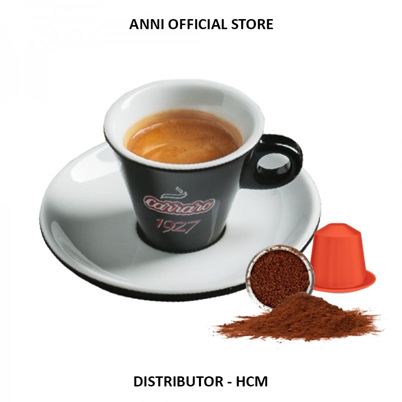 HCM -Cà Phê Viên Nén Carraro Italia, Phù Hợp Tất Cả Loại Máy Hafele, Delonghi, Nespresso - ANNI Official Store