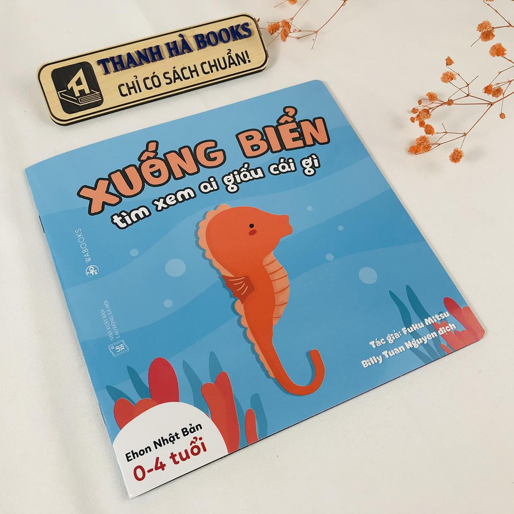 Sách - Ehon Nhật Bản Tìm Xem Ai Giấu Cái Gì (3 quyển cho bé 0 -4 tuổi)