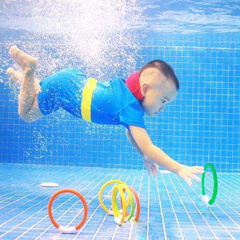 Set 8 Vòng Đồ Chơi Lặn Dưới Nước Dành Cho Trẻ Đồ Chơi Tập Lặn Chất Lượng Cao Dành Cho Bé