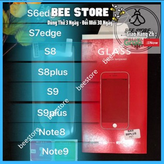 2 miếng dán nano không màu,không bám vân tay chống va đập cho s6edge/7edge/note 7/s8/s8+/note 8/ s9/s9+/note9/s10/s10+