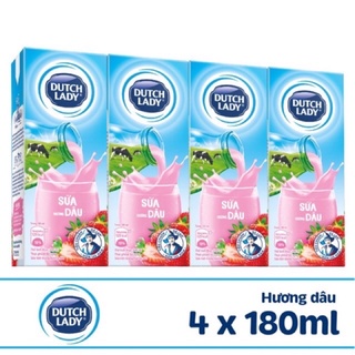 lốc sữa cô gái hà lan 180ml