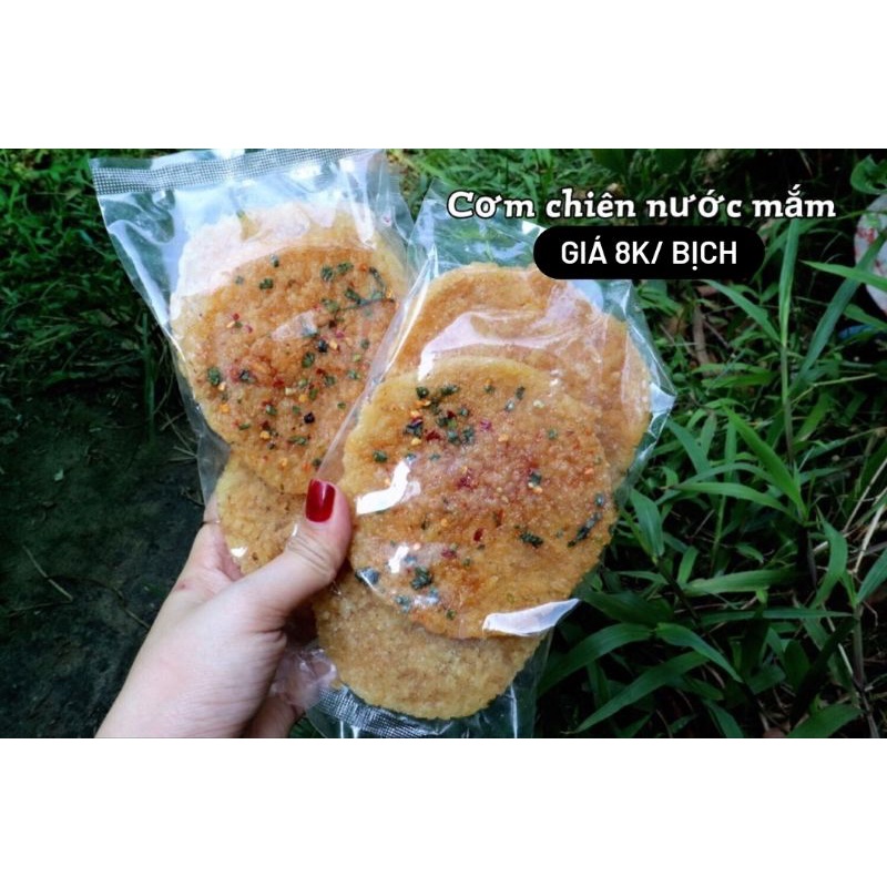 Cơm cháy mắm hành