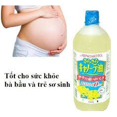 Dầu ăn hạt cải Ajinomoto nội địa Nhật Bản