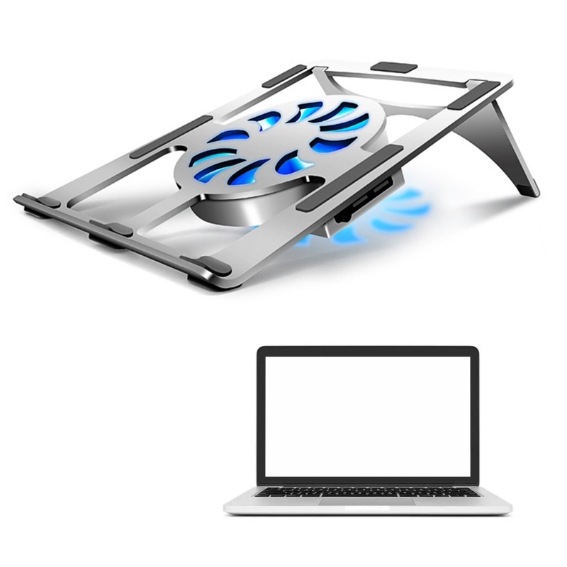 Giá Đỡ Tản Nhiệt Cho Laptop Bằng Nhôm Tiện Dụng Và Bền