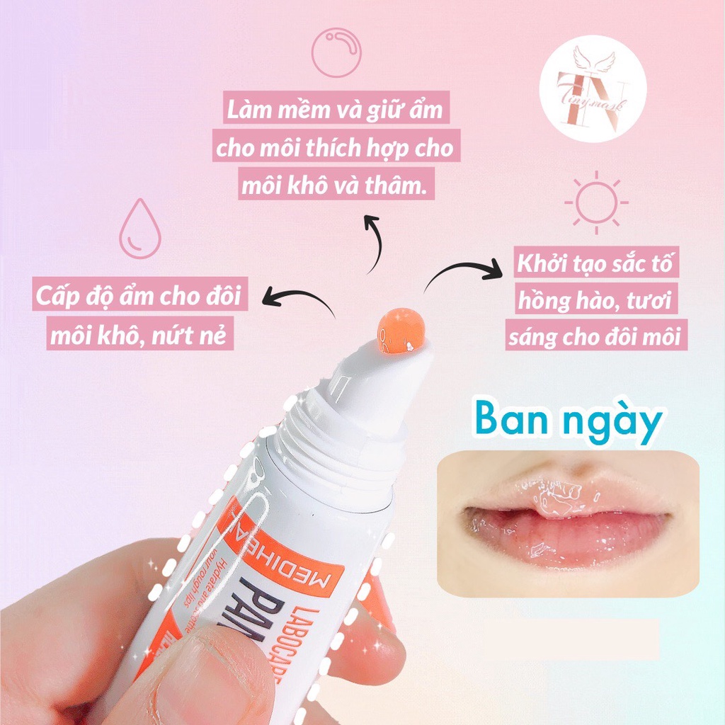 Son Dưỡng Môi Labocare Cấp Ẩm, Giảm Thâm Môi - Chính Hãng Mediheal - Giảm Khô Môi, Giảm Bong Tróc Môi, Hồng Môi Tự Nhiên