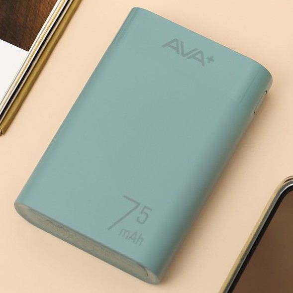 Pin sạc dự phòng AVA LJ JP199 7500mAh - Chính hãng BH 12 tháng