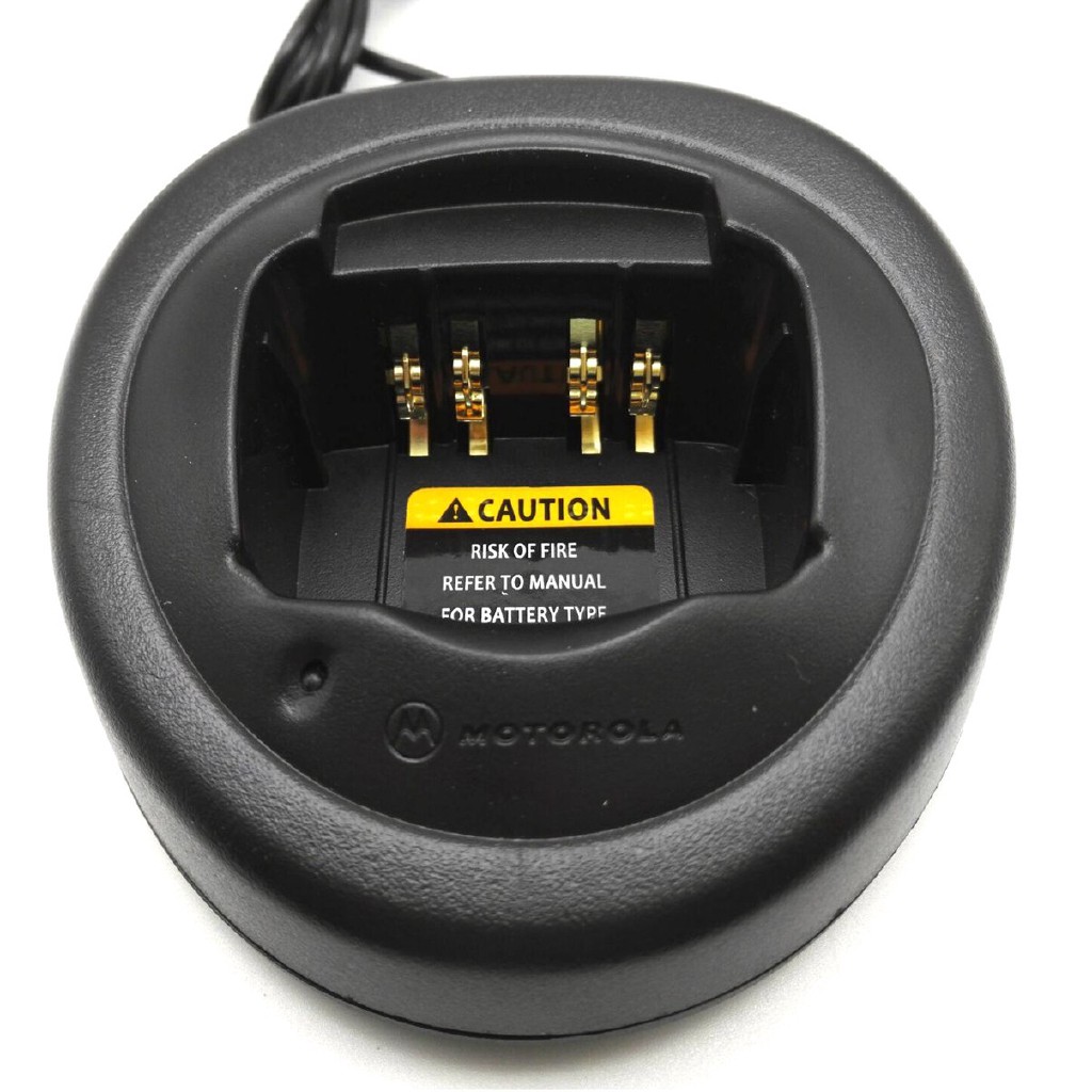 CHÍNH HÃNG Bộ Sạc Adaprter kèm dock ĐỐC CỐC pin , tai nghe Cho Bộ Đàm Motorola Radio Gp328 Gp338 / Plus GP2000