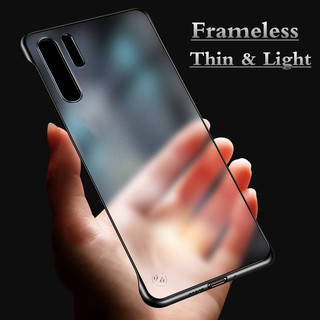 Fashion Clear Matte Cases For Samsung Galaxy Note 10 Pro 8 9 Case A70 A50 A30 A7 2018 S10 S9 S8 Plus S7 Edge Hard PC Back Cover