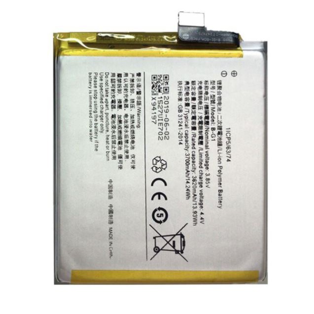 PIN VIVO B-G1 / S1 PRO / 3700MAH ( LOẠI 1 BẢO HÀNH 6 THÁNG )
