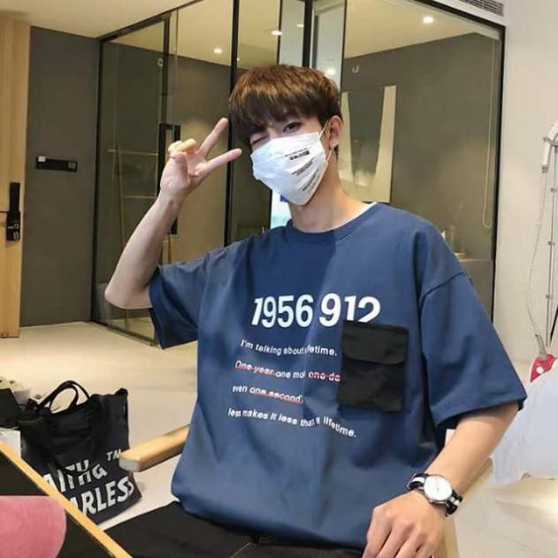 Áo thun phối túi unisex có bigsize