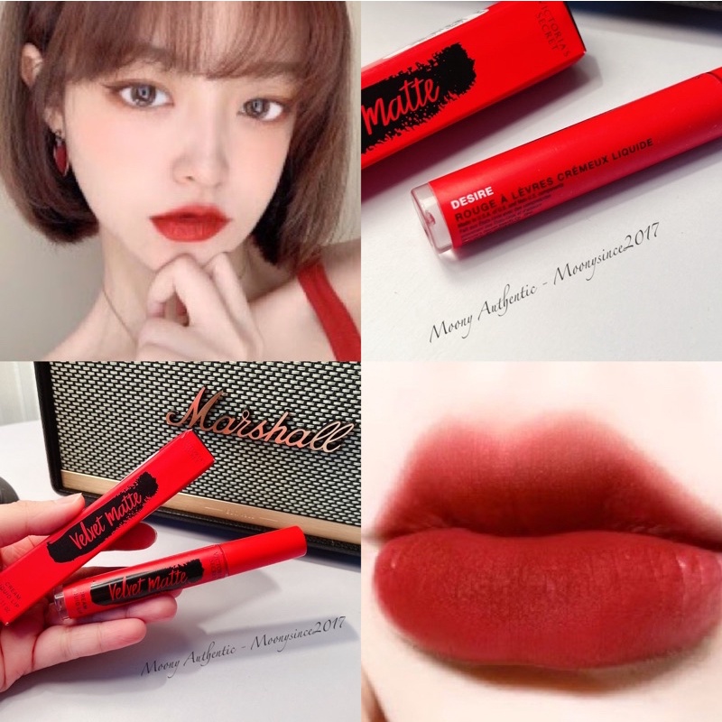 Son Kem Lì Victoria's Secret Velvet Matte Cream Lip Stain Desire