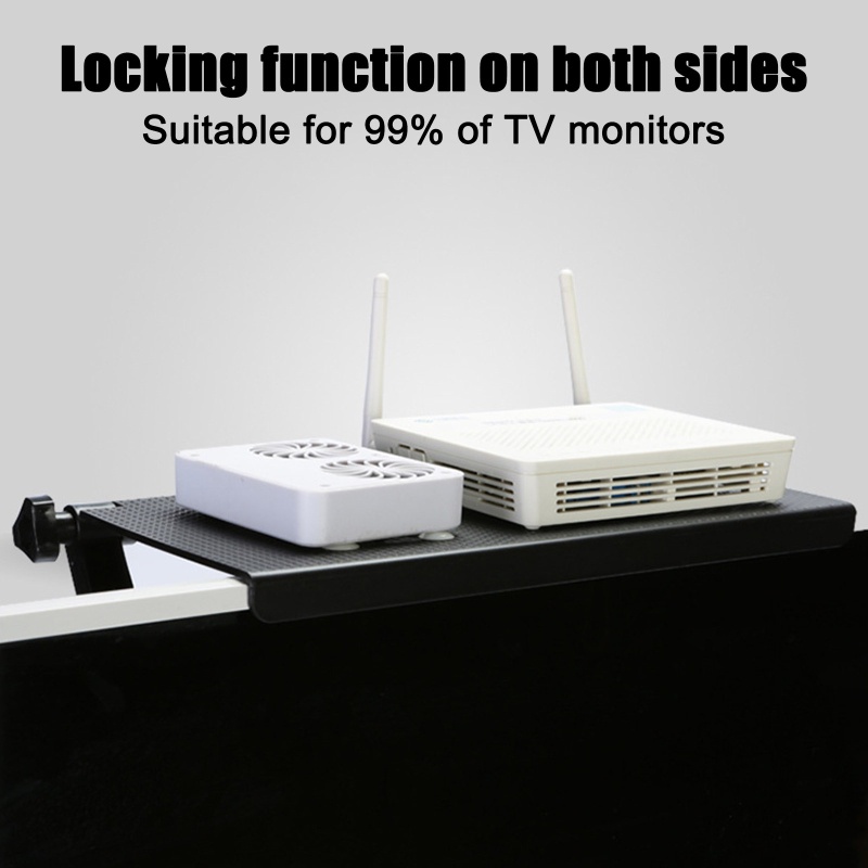 Giá Đỡ Màn Hình TV 2 Tầng Có Thể Điều Chỉnh Trang Trí Nhà Cửa