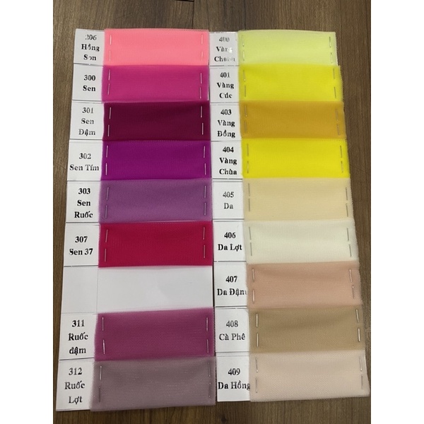 Lưới đủ màu 2m4 ib