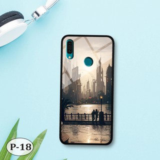 Ốp lưng kính Huawei Nova 3e- hình 3D
