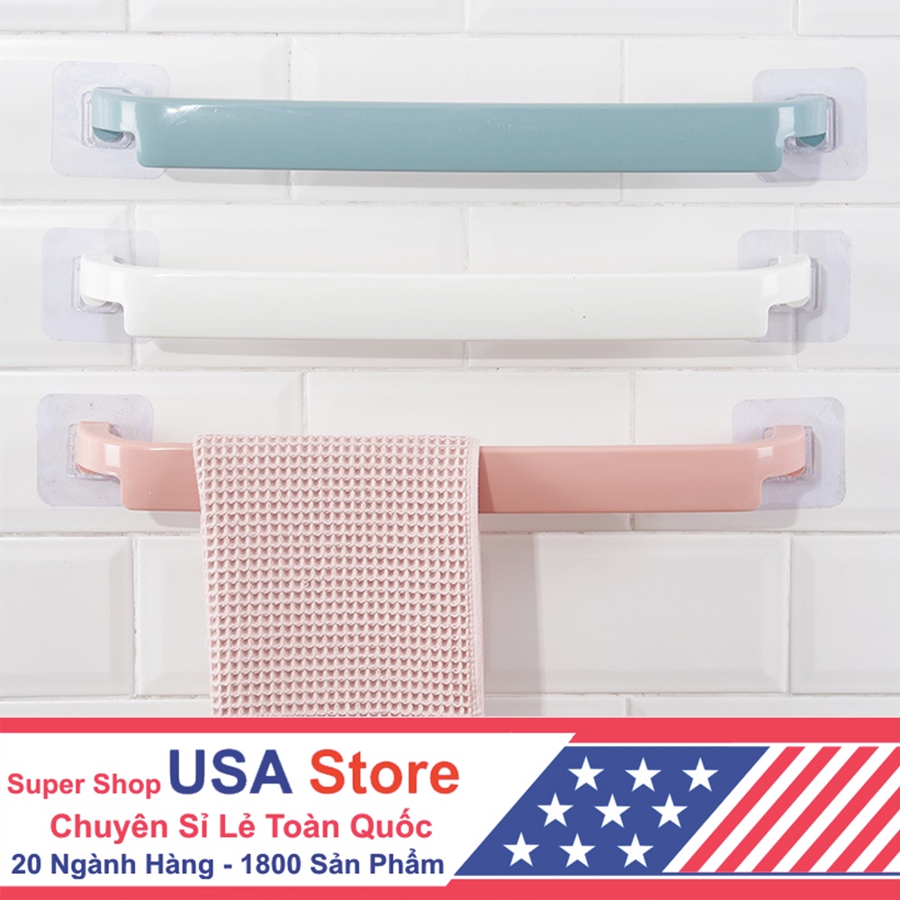 Thanh Giá Treo Khăn Thẳng T3 Mới Về Gắn Tường Nhà Tắm Siêu Chắc 38Cm