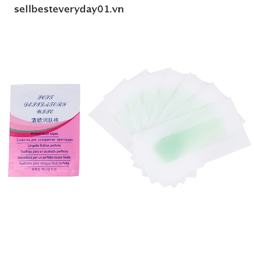 Set 16 miếng dán tẩy lông mặt/môi/lông mày/toàn thân