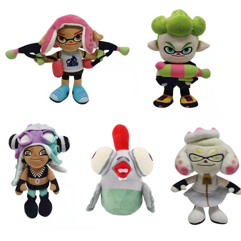 【In Stock】Sanei Little Buddy Kojake Smallfry Splatoon  Plush Home Decorate Stuffed Doll Toys Gifts Kids
