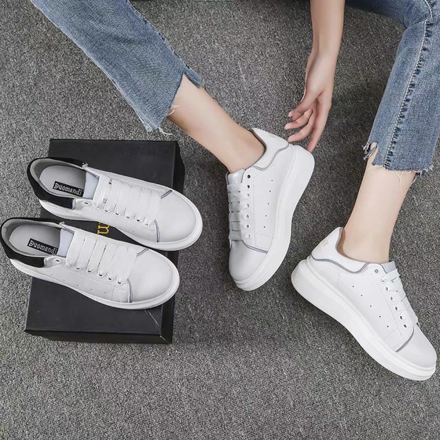 Giày thể thao Nam và Nữ MCQQ bản dây to  full size nam nữ 35 đến 43