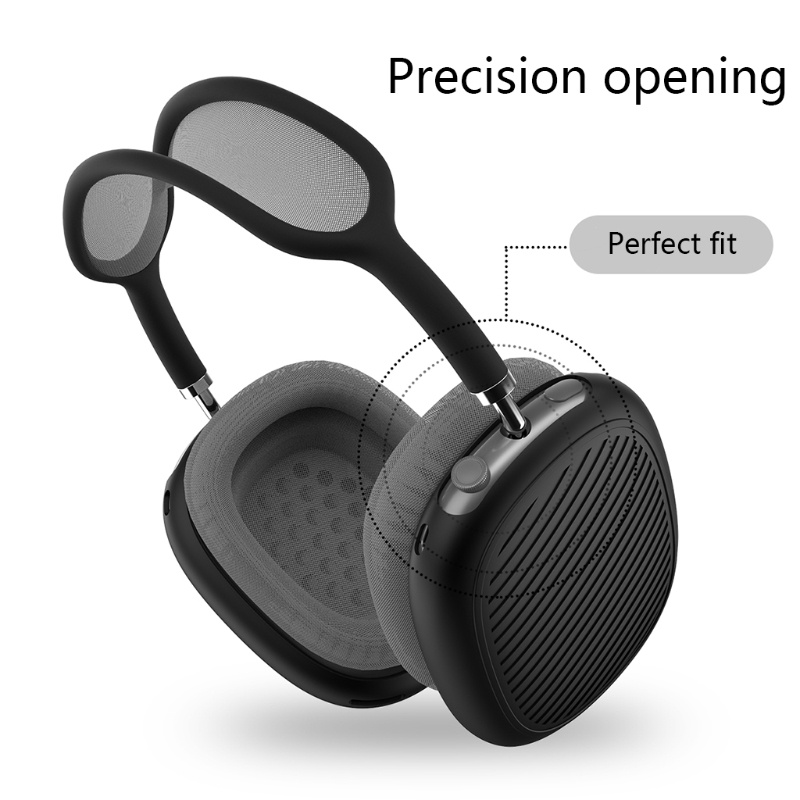 Vỏ Bảo Vệ Hộp Sạc Tai Nghe Không Dây Max Bằng Silicon Chống Trầy Xước