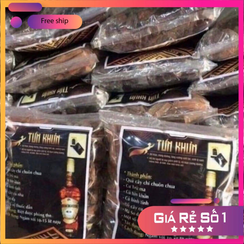 Tứn Khửn 7 vị Đặc Biệt hỗ trợ sinh lý-Đồ Ngâm Rượu