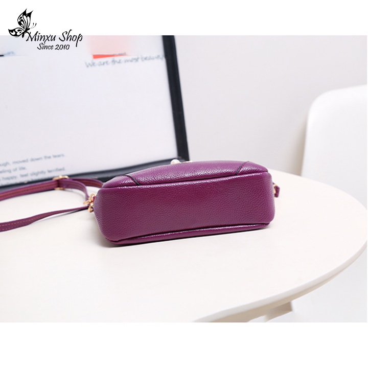 Túi xách đeo chéo nữ đẹp, túi da con ong mềm nhỏ gọn đi chơi, đựng ví, điện thoại thoải mái phong cách Hàn Quốc TD22