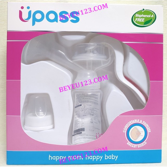 Máy hút sữa Mẹ bằng tay có maxa silicone UPASS UP1005N - Thái Lan