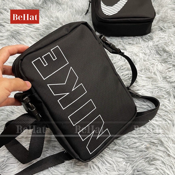 Túi Đeo Vai Nike Mini Nam Nữ Hàng Hiệu, Chất Liệu Vải Dày, Không Gian Túi Rộng Rãi, Hàng Nhập Chất Lượng