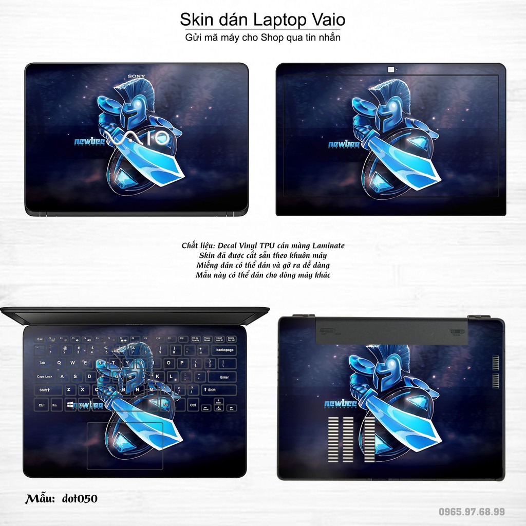 Skin dán Laptop Sony Vaio in hình Dota 2 _nhiều mẫu 9 (inbox mã máy cho Shop)