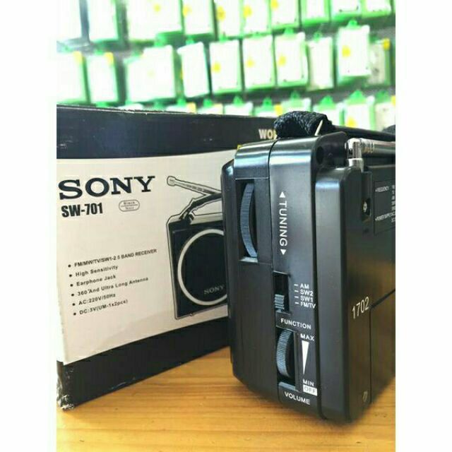 ĐÀI RADIO FM, AM SONY 701, 702