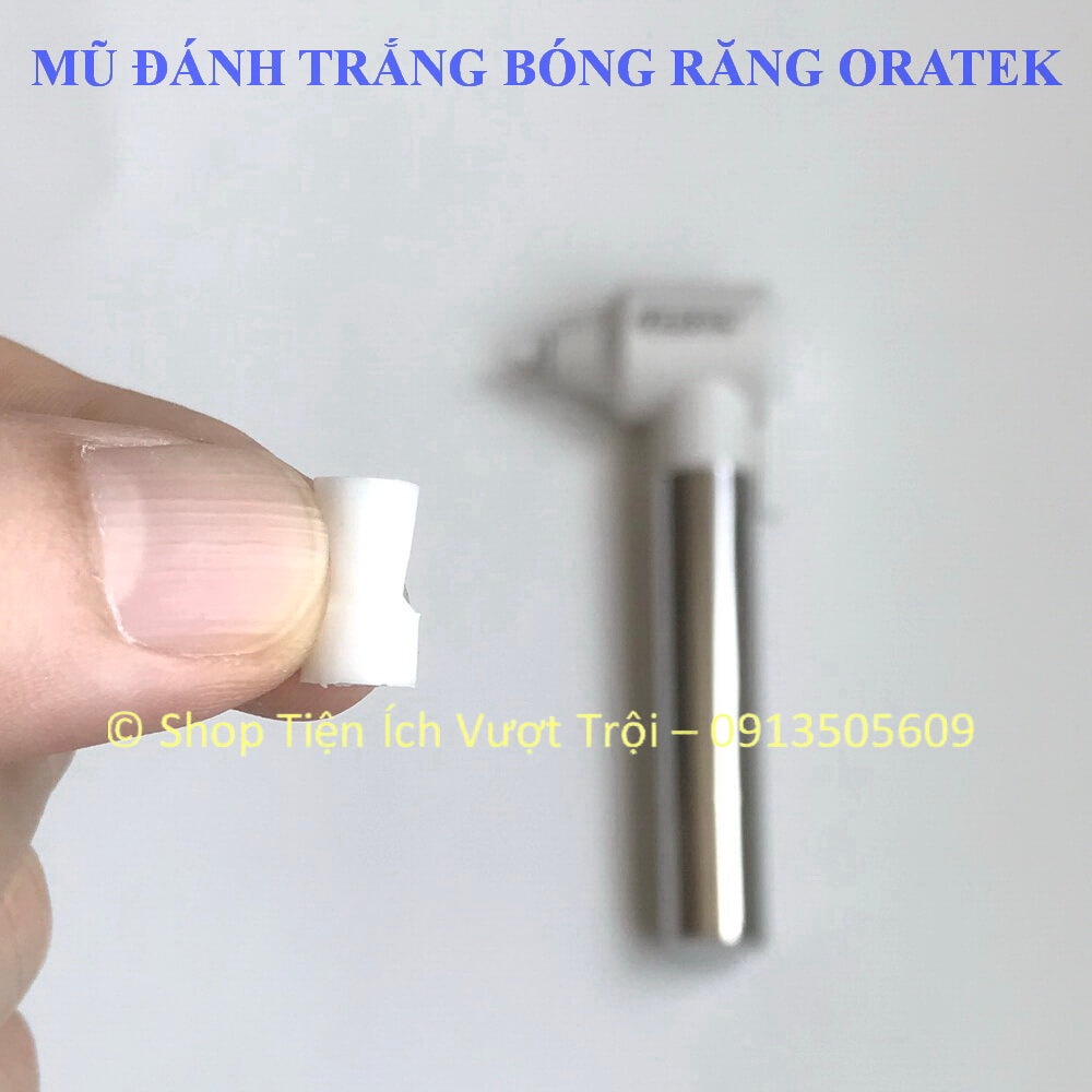 Mũ cao su đánh trắng răng (túi 3 chiếc) dùng cho máy đánh trắng bóng răng OraTek, Luma-Shop Tiện Ích Vượt Trội