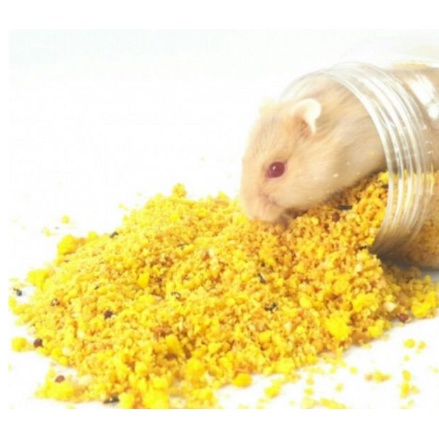 Cốm trứng cho hamster, cốm trứng vỗ béo lọ 100ml