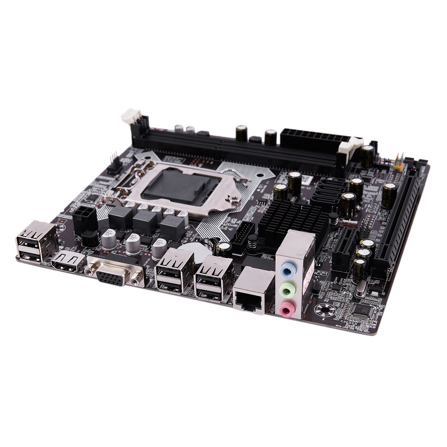 Bo mạch chủ dành cho máy tính H81 LGA 1150 Micro-ATX USB2.0 SATA2.0 2 kênh 32GB DDR3 1600 cho Intel