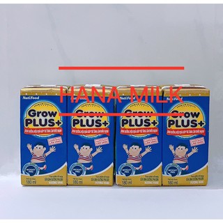 Sữa bột grow plus xanh 4 hộp (180ml)