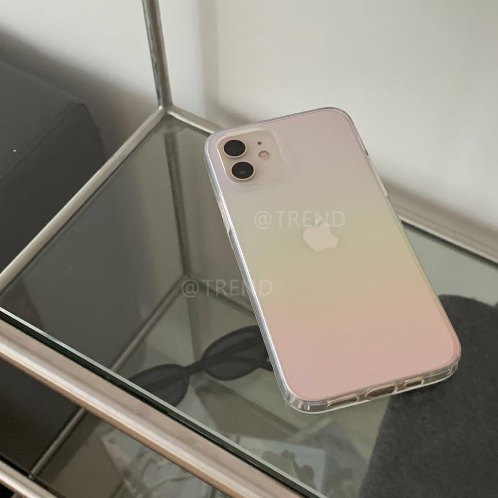 Ốp Điện Thoại Màu Cầu Vồng Cho Iphone 11 12 Pro Max Xr Xs 7 8 Plus | BigBuy360 - bigbuy360.vn