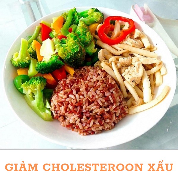 GẠO LỨT HUYẾT RỒNG, gạo lứt giảm cân, điều hòa huyết áp, giảm cholesteron rất tốt cho người  tiểu đường - 1kg