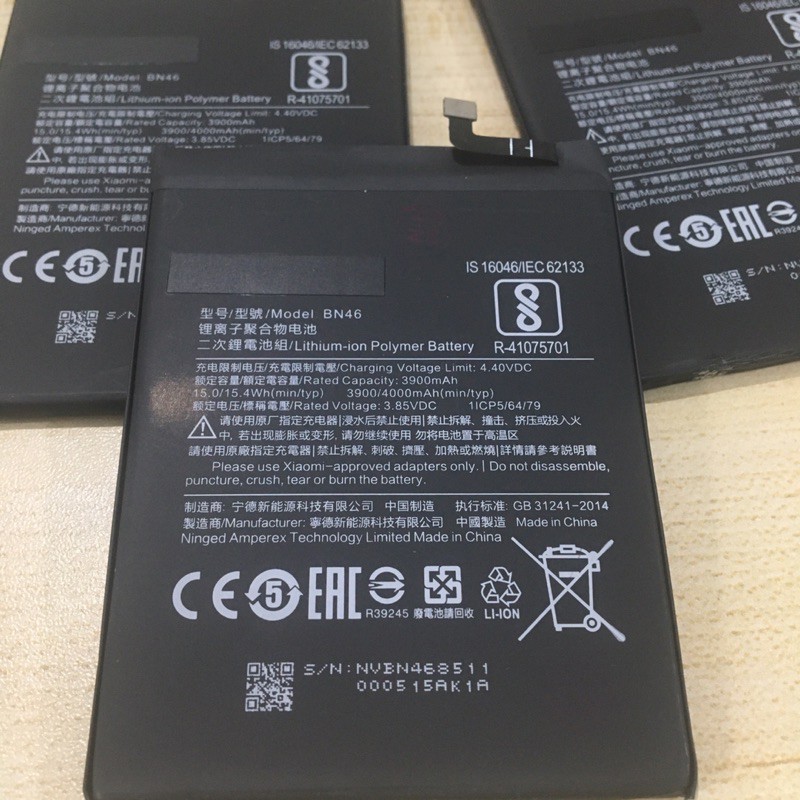 Pin Xiaomi Redmi Note 6/redmi7 BN46 Hàng Cao Cấp.