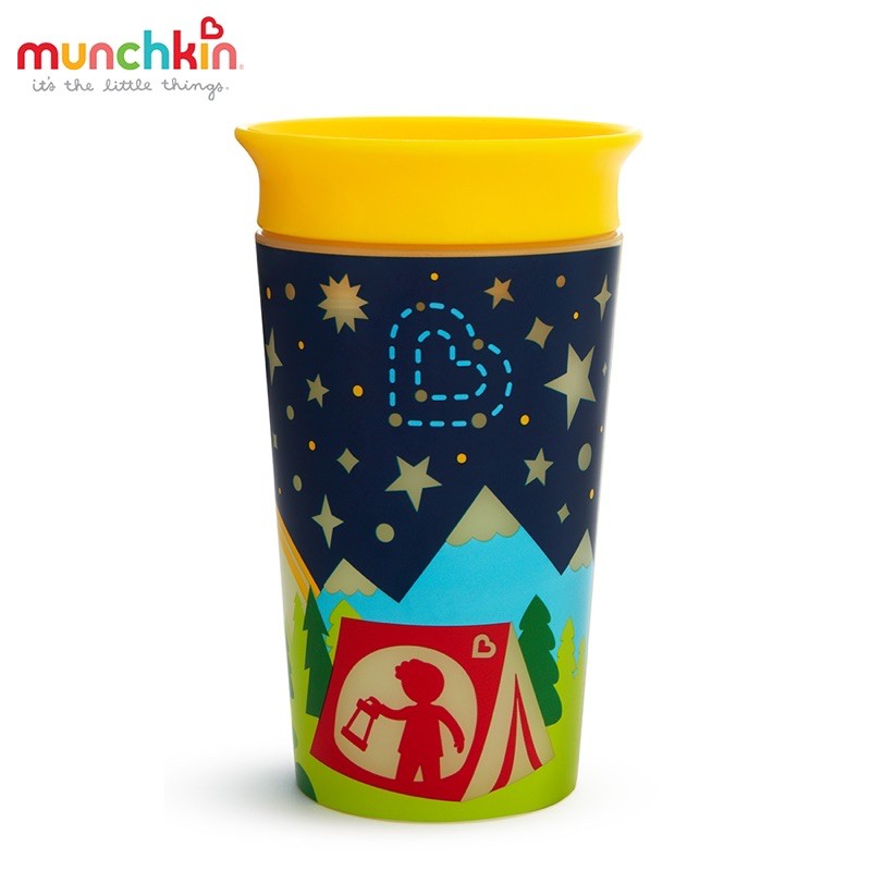 CỐC 360 ĐỘ CHỐNG ĐỔ PHÁT SÁNG MUNCHKIN 266ML